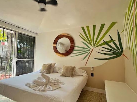 Villa María guest room, view 6